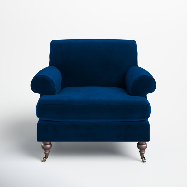 Cobalt blue online armchair